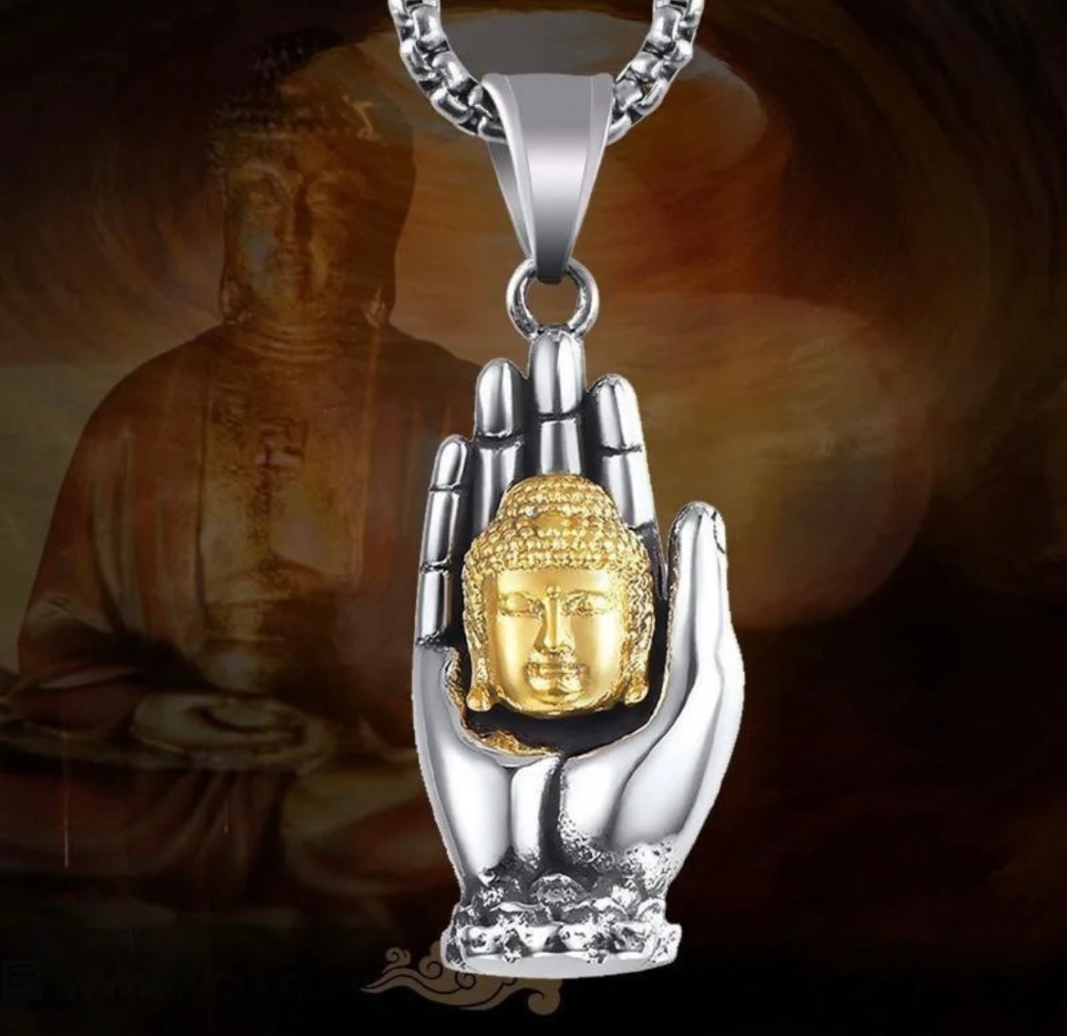 Talisman main de Bouddha