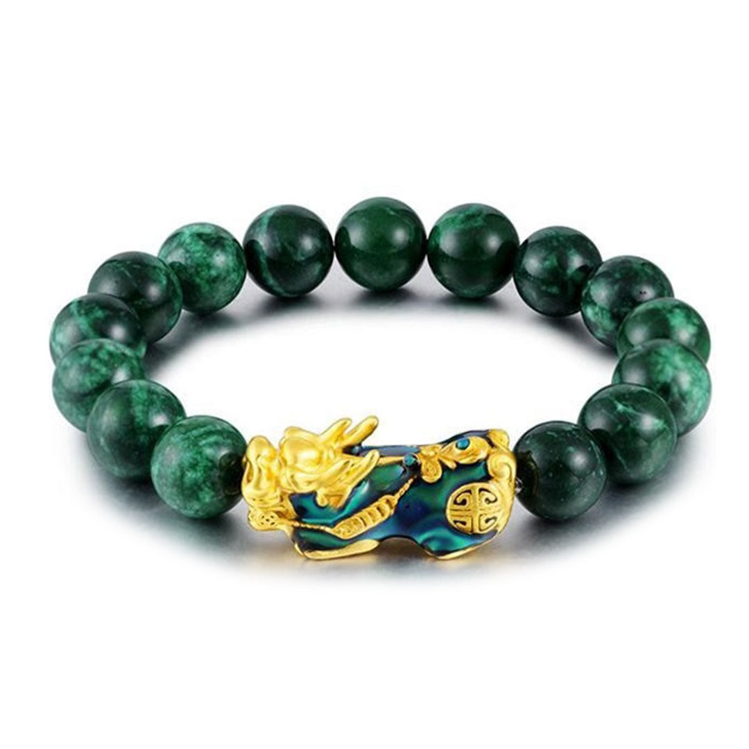 Pulsera Feng Shui (malaquita) | ZenDivin™